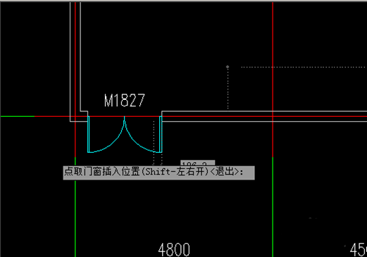 CAD如何绘制建筑图的平面门