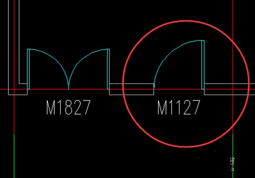 CAD如何绘制建筑图的平面门