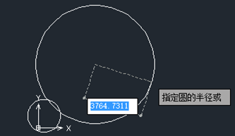 怎样设置CAD画圆的预览框？