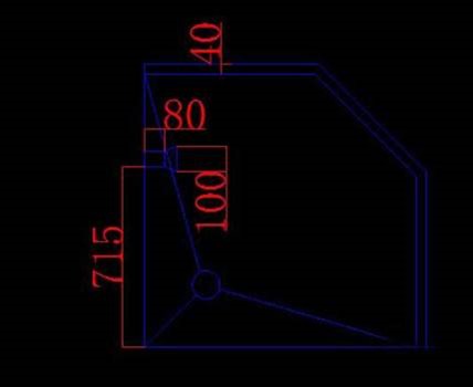 CAD中如何绘制浴室的平面图？