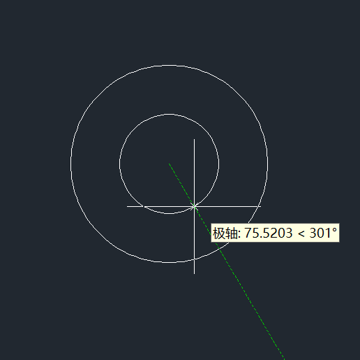 CAD如何捕捉圆心和绘制同心圆？