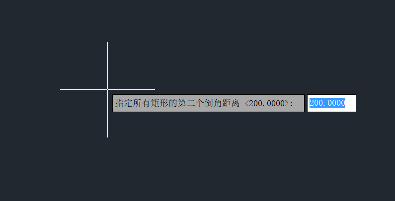 CAD怎样绘制倒角矩形？