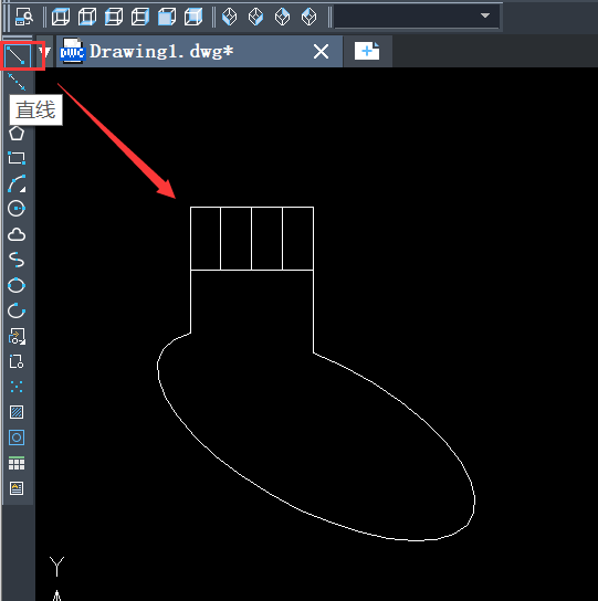 在CAD中怎样绘制袜子？