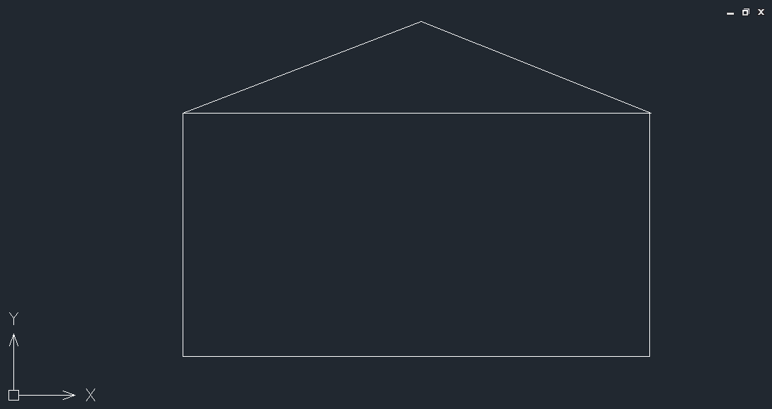 在CAD中怎样绘制房屋图形？