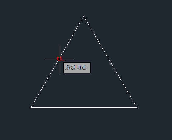 在CAD中如何绘制等边三角形的内切圆？