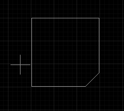  CAD怎样绘制指定角度的倒角？