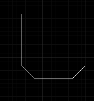  CAD怎样绘制指定角度的倒角？