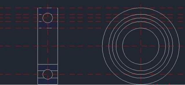 CAD中如何绘制深沟球轴承？