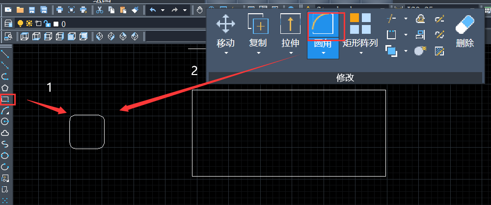 CAD中如何绘制电池？