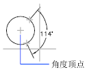 CAD的创建角度标注命令：DIMANGULAR