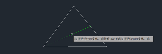 CAD使用缩放SC命令确定直线位置