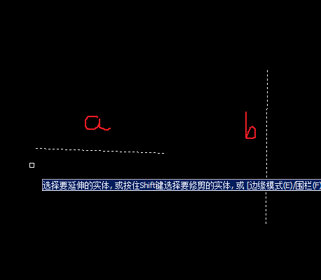 CAD中延伸直线命令如何使用？