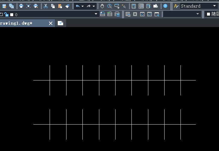 CAD中绘制等距曲线的步骤