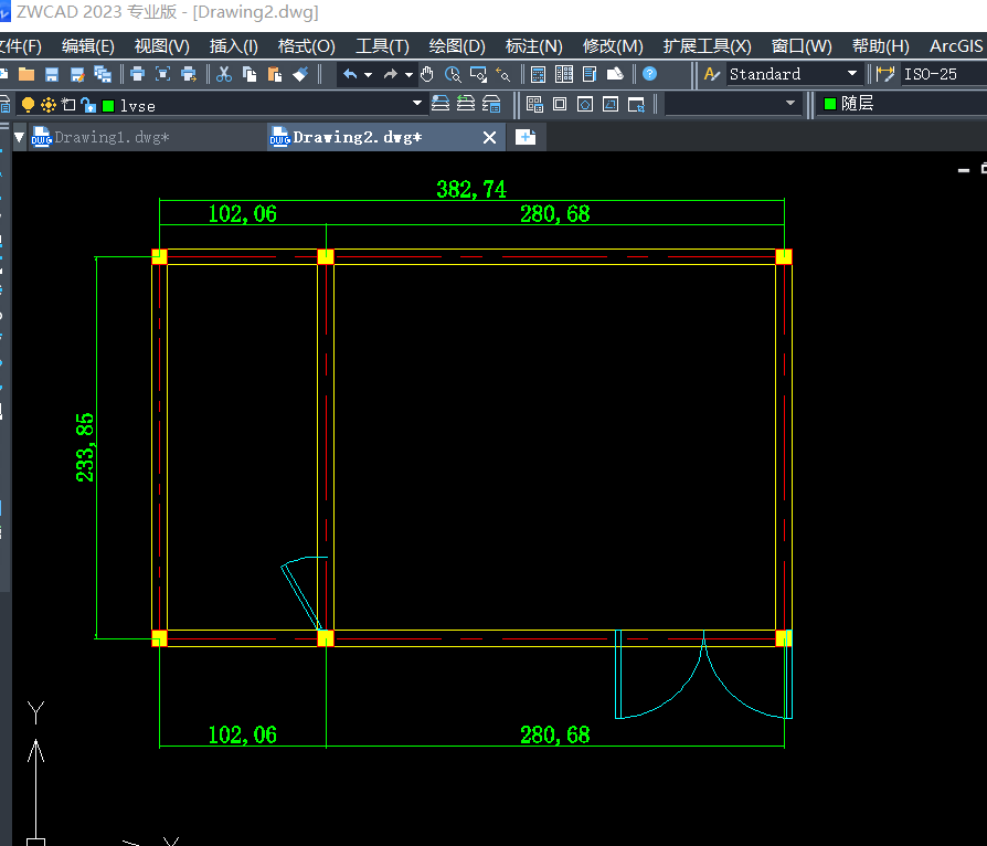 CAD绘制建筑平面图的步骤
