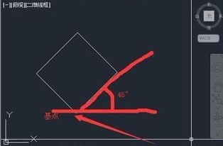 CAD中图形按角度旋转的操作