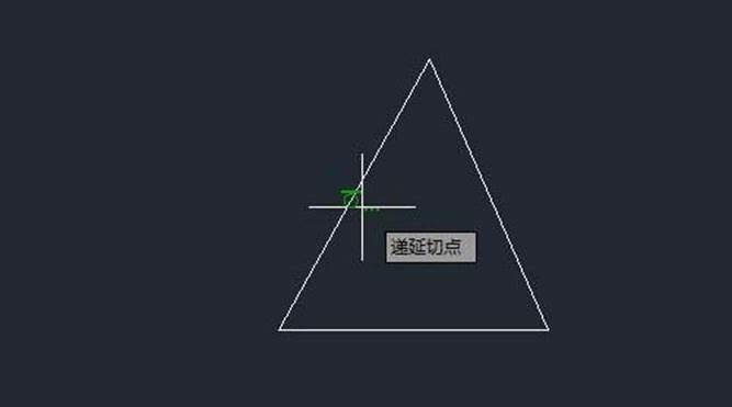 CAD在三角形里绘制相切圆的步骤