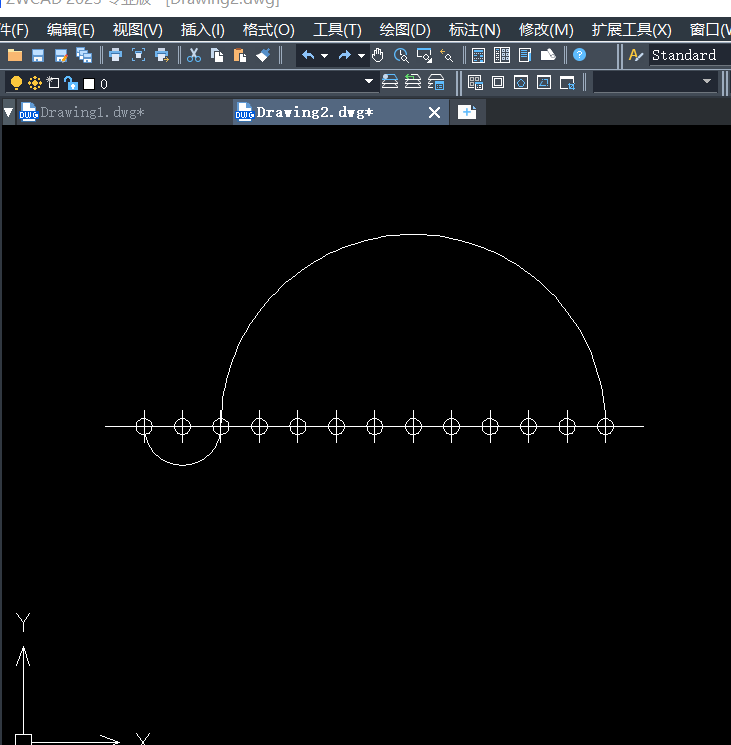 CAD绘制创意圆的步骤