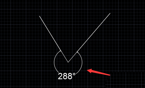 CAD标注怎样设置大于180°的角