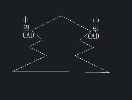 CAD中保持镜像文字的方法