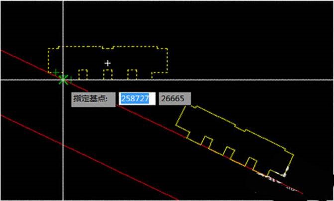 CAD旋转对齐任意角度图形的方法