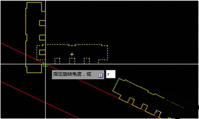 CAD旋转对齐任意角度图形的方法