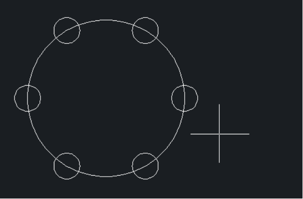 CAD中环形阵列的操作方法