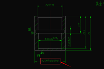CAD同时显示公差代号和极限偏差