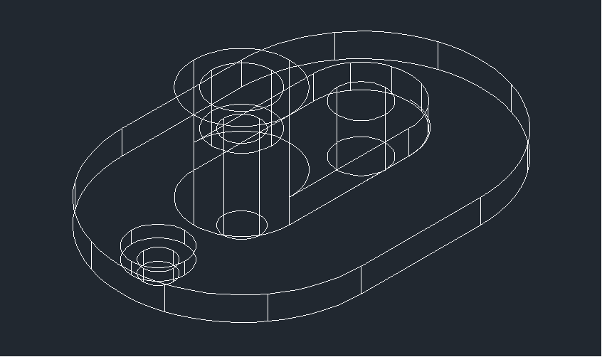 CAD建模泵盖