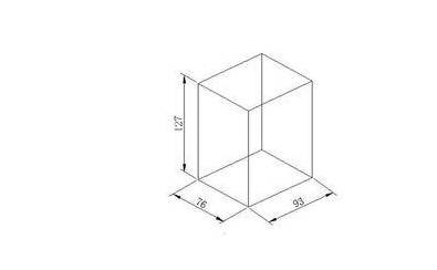 CAD倾斜标注二维图