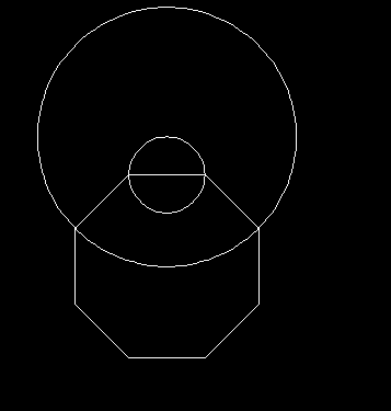 CAD绘制关于圆的创意图形（8）
