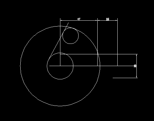 CAD绘制关于圆的创意图形（13）