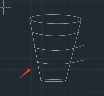 CAD绘制漏斗