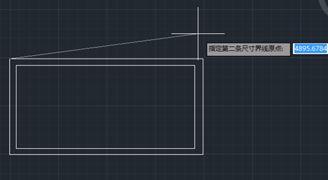 CAD添加线性标注的步骤