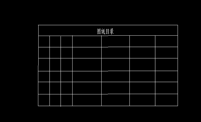 CAD制作目录的教程