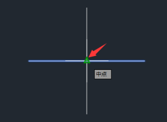 在CAD中怎么把交叉的两条线打断