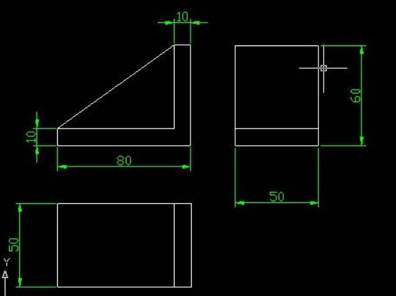 如何用CAD绘制三角支架