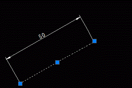 在CAD中将一条直线伸长或缩短一定长度的方法