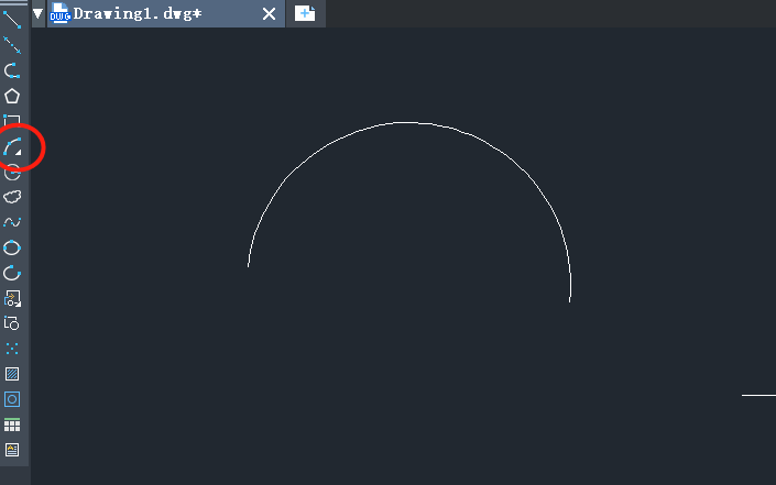 CAD捕捉圆弧的圆心的两个方法