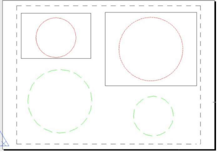 CAD不同视口如何显示不同的线型比例