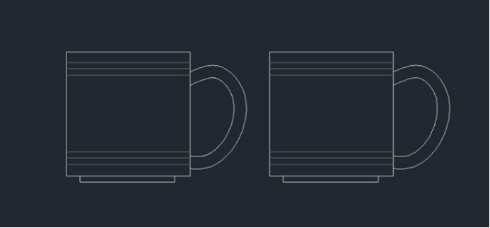如何用CAD画咖啡杯