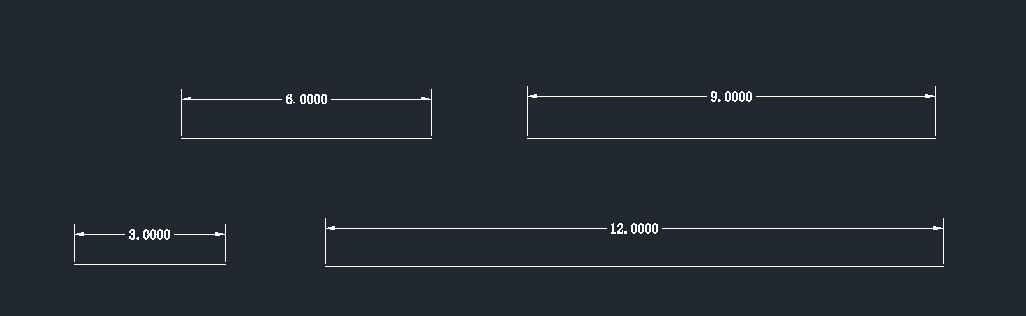 CAD不同标注样式标注同一尺寸数值不同