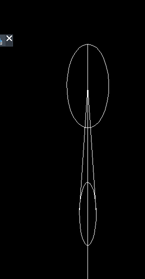 CAD画汤勺的方法