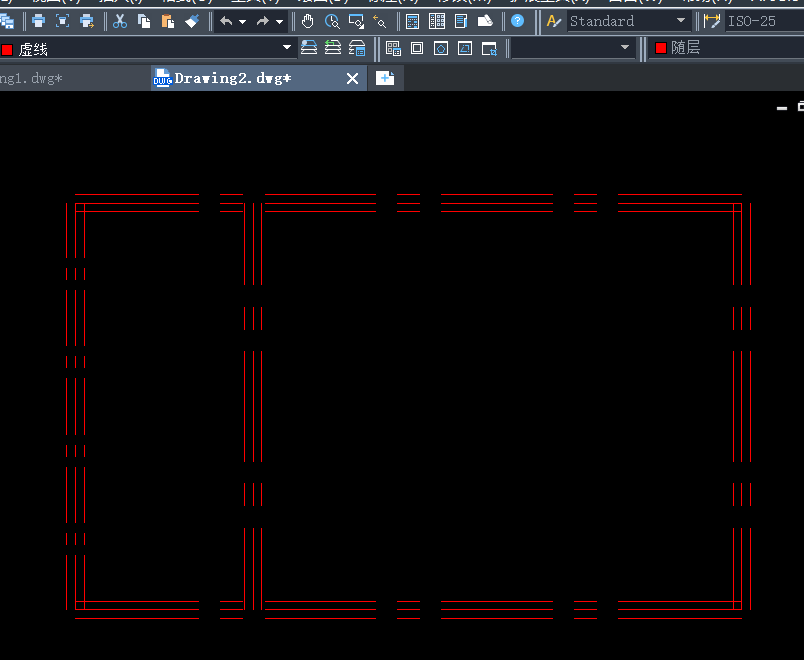 CAD建筑平面图的制作步骤