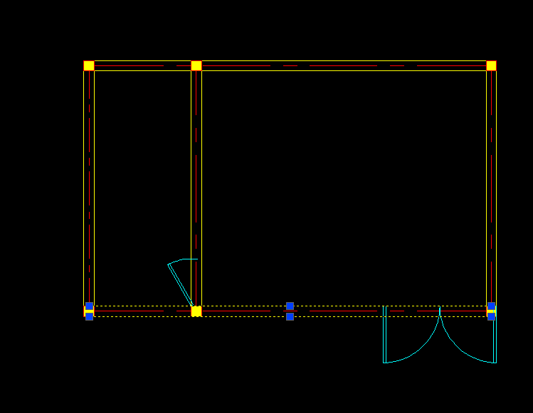 CAD建筑平面图的制作步骤