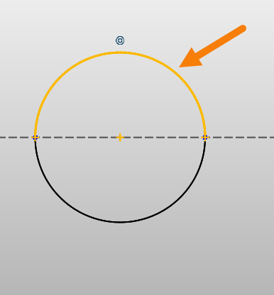 三维CAD在草图里怎么用点把曲线打断