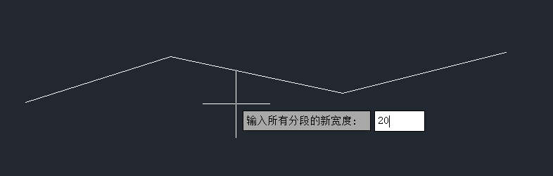 CAD调整多段线宽度的方法