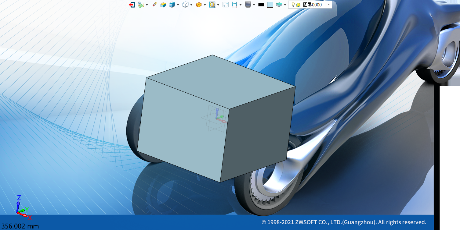 如何设置3D建模软件绘图区域的背景色？