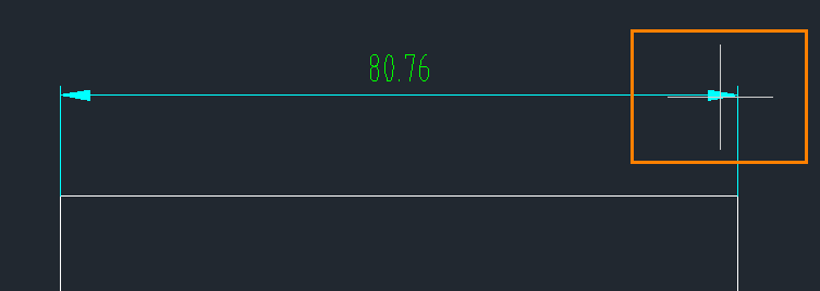 在機械版CAD中使用智能標注時該怎樣選擇已標注尺寸線