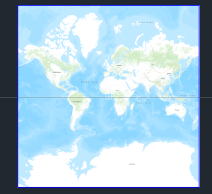 为什么CAD移除地图图层后，地图的蓝色边框无法删除