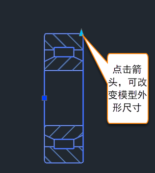 CAD通過可變塊創(chuàng)建不同尺寸零件的方法